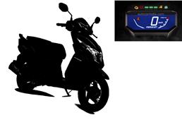 Upcoming Honda scooter’s digital display revealed