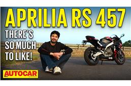 Aprilia RS 457 video review