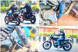 Royal Enfield Classic 650, scrambler spotted testing again