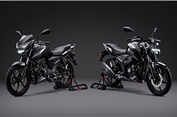 TVS Apache RTR 160 Black edition launched; prices start a...