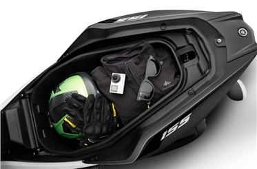 It has a large 25-litre underseat storage space.