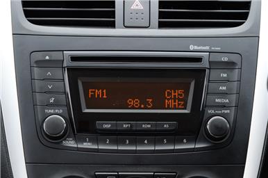 The upper variants of Celerio get a 2-DIN stereo. 