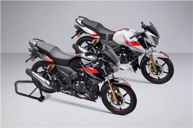 2022 TVS Apache RTR 180 is dearer by approximately Rs. 10,000.