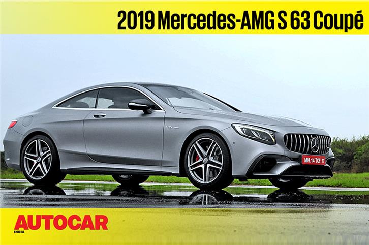 2019 Mercedes-AMG S63 coupe video review