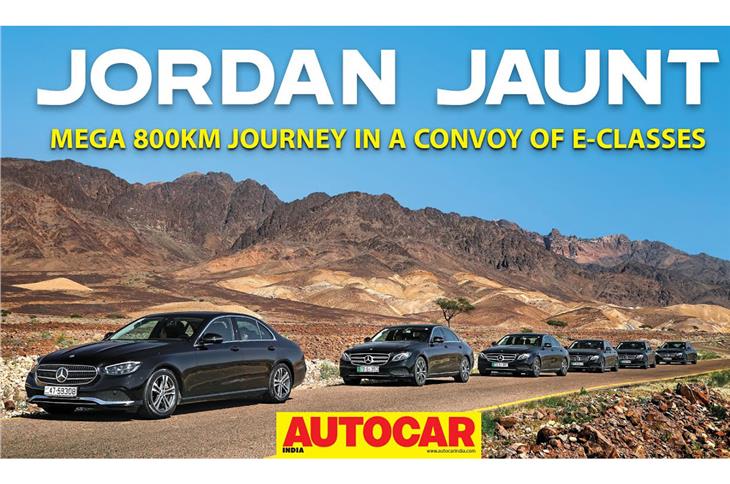 800km drive across Jordan in Mercedes-Benz E-Class: Autocar Expeditions video