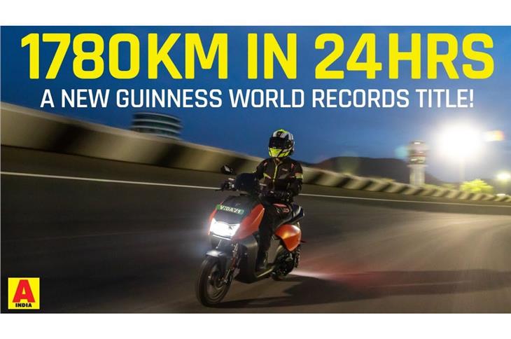 Vida V1 Guinness World Records Title video: How we rode 1780km in 24 hours