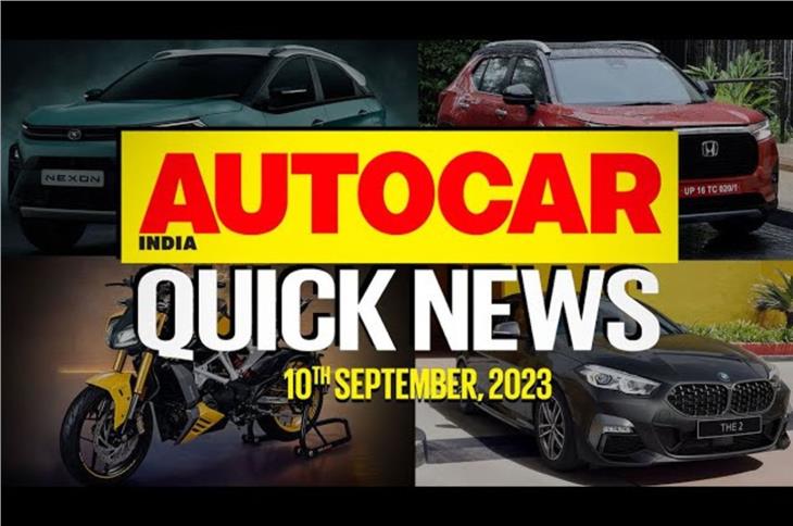 Quick News Video: September 10, 2023 