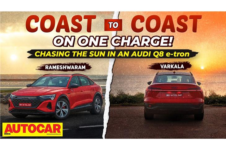 Coast to coast in an Audi Q8 e-tron Sportback video