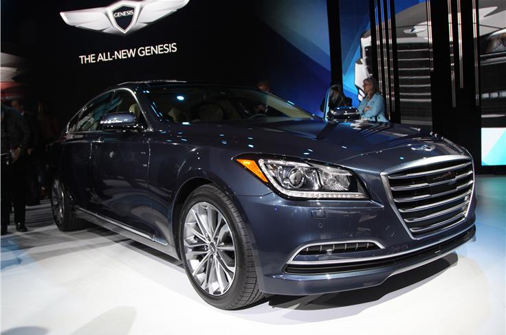The Hyundai Genesis has a modernised design and a more upmarket cabin