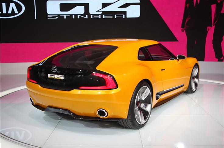 Kia insiders say that the GT4 Stinger could reach production by 2016