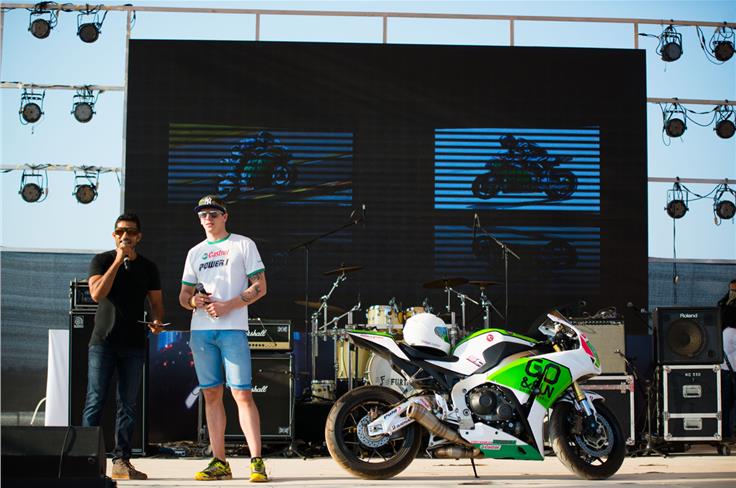 Scott Redding was there too! 
Photo credit: Mehdi