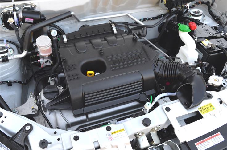 The 1.0-litre K10 engine makes 67bhp and 9.17kgm of torque.