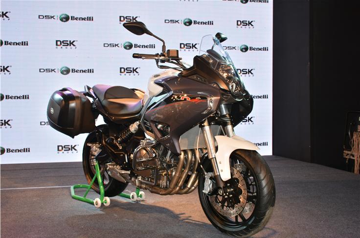 The Benelli TNT 600GT - launched at Rs 5.63 lakh (ex-showroom, Delhi).