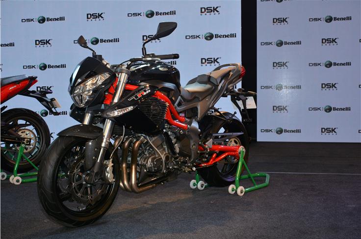 The Benelli TNT 899 - launched at Rs 9.48 lakh (ex-showroom, Delhi).