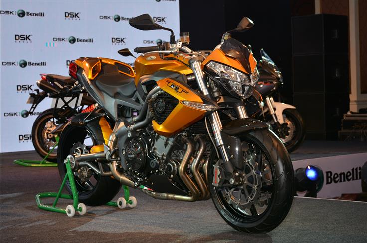 The Benelli TNT 1130 - launched at Rs 11.81 lakh (ex-showroom, Delhi).