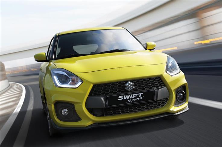 2018 Suzuki Swift Sport image gallery