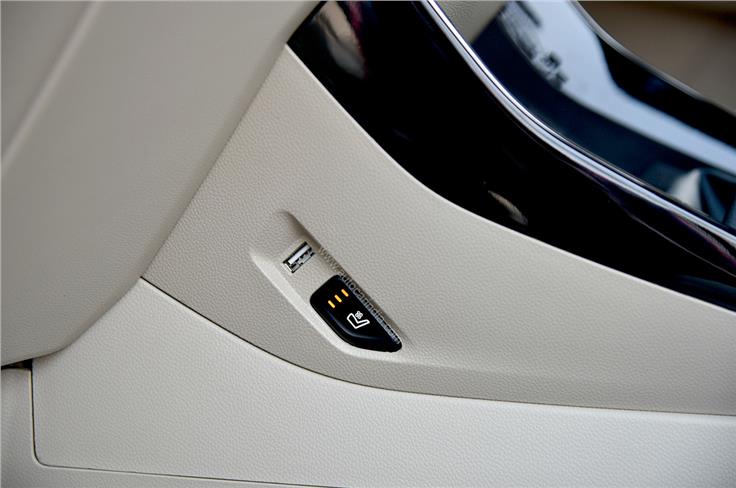 Both the front seats are offered with a ventilation function on higher trims. 