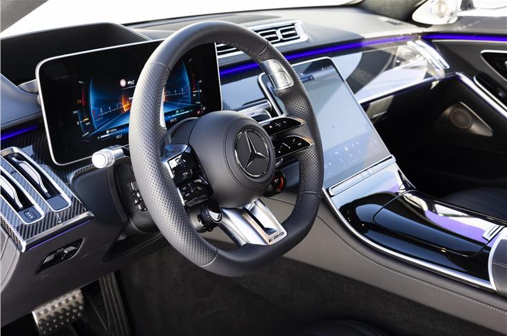 Mercedes-AMG S63 steering