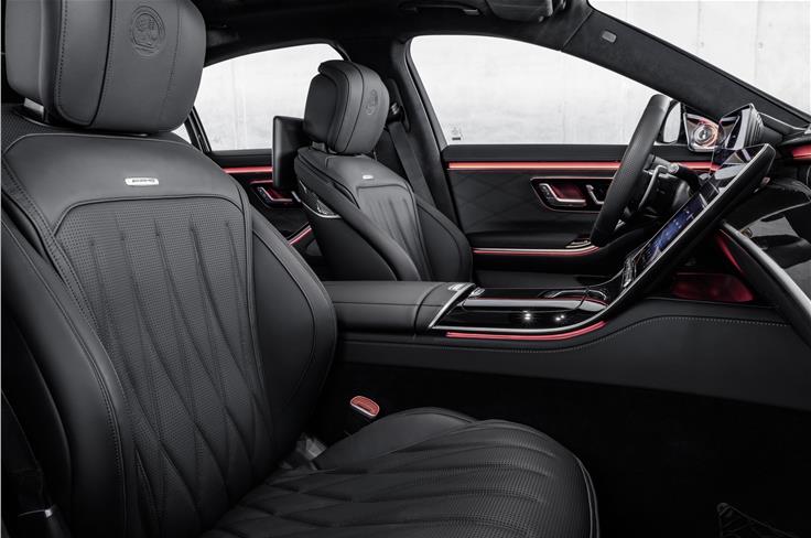 Mercedes-AMG S63 front seats 