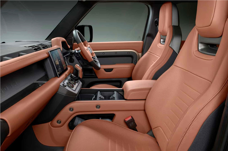 Land Rover Defender Octa interior