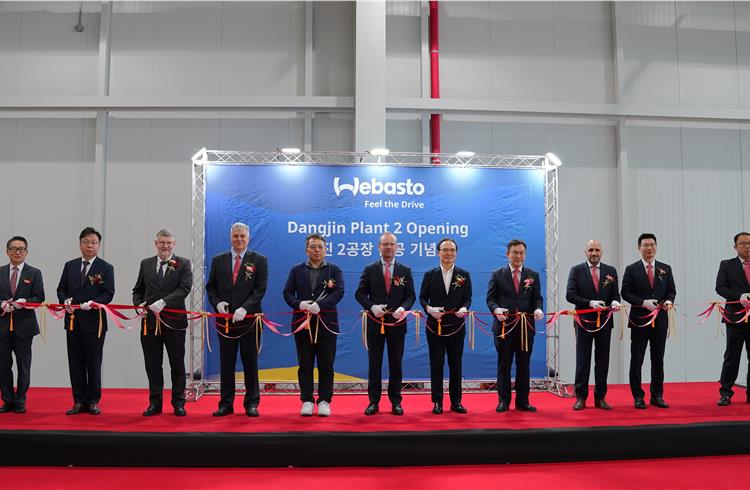 Webasto expands EV battery capacity to 300,000 units per annum at Korean plant