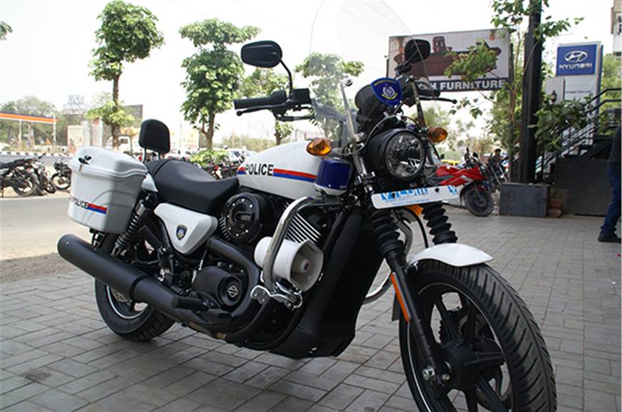 Gujarat Police ride Harley Davidsons Autocar India