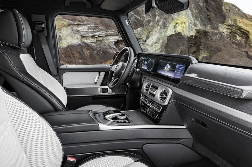 Mercedes G Class Interiors Design Dashboard Touchscreen