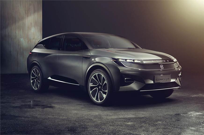 Chinese startup Byton unveils fullelectric Concept SUV Autocar India