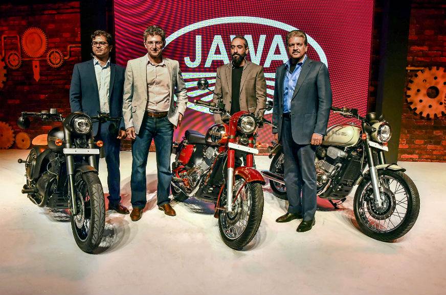 Jawa Launches Three Models Prices Start From Rs 155 Lakh