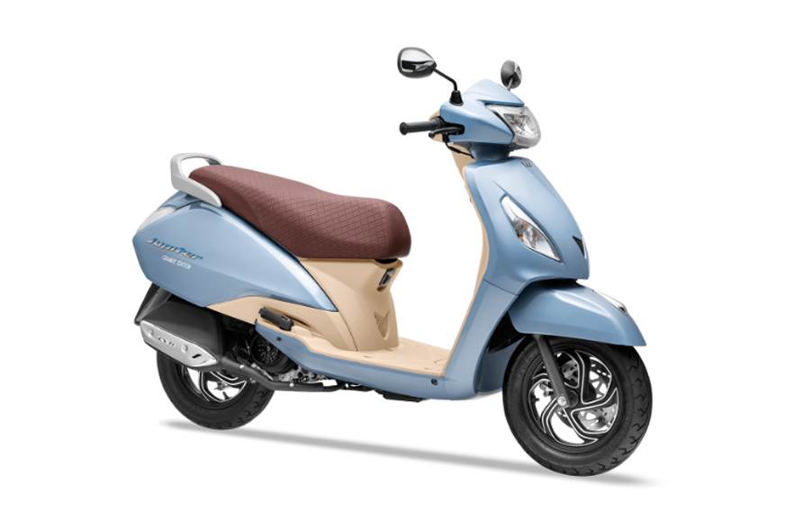 Tvs Launches Jupiter Grande With Bluetooth Connectivity - tvs new model bike 2019 price in india