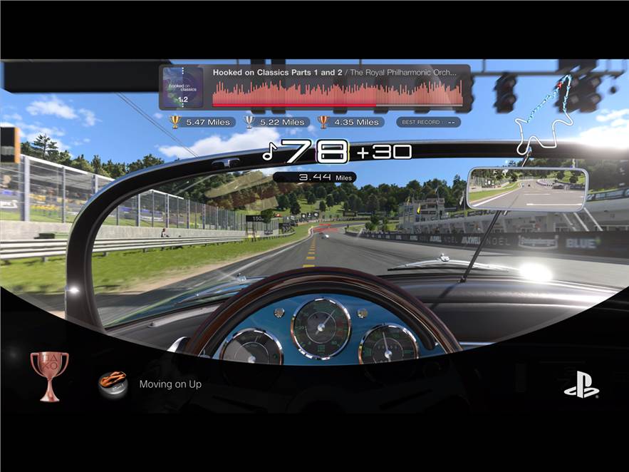 Gran Turismo 4 Cockpit view