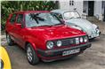 Subashish Dutta brought in his well-maintained Golf from Pune.
