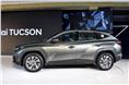 2022 Hyundai Tucson side profile 