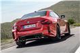 2023 BMW M2 coupe rear tracking