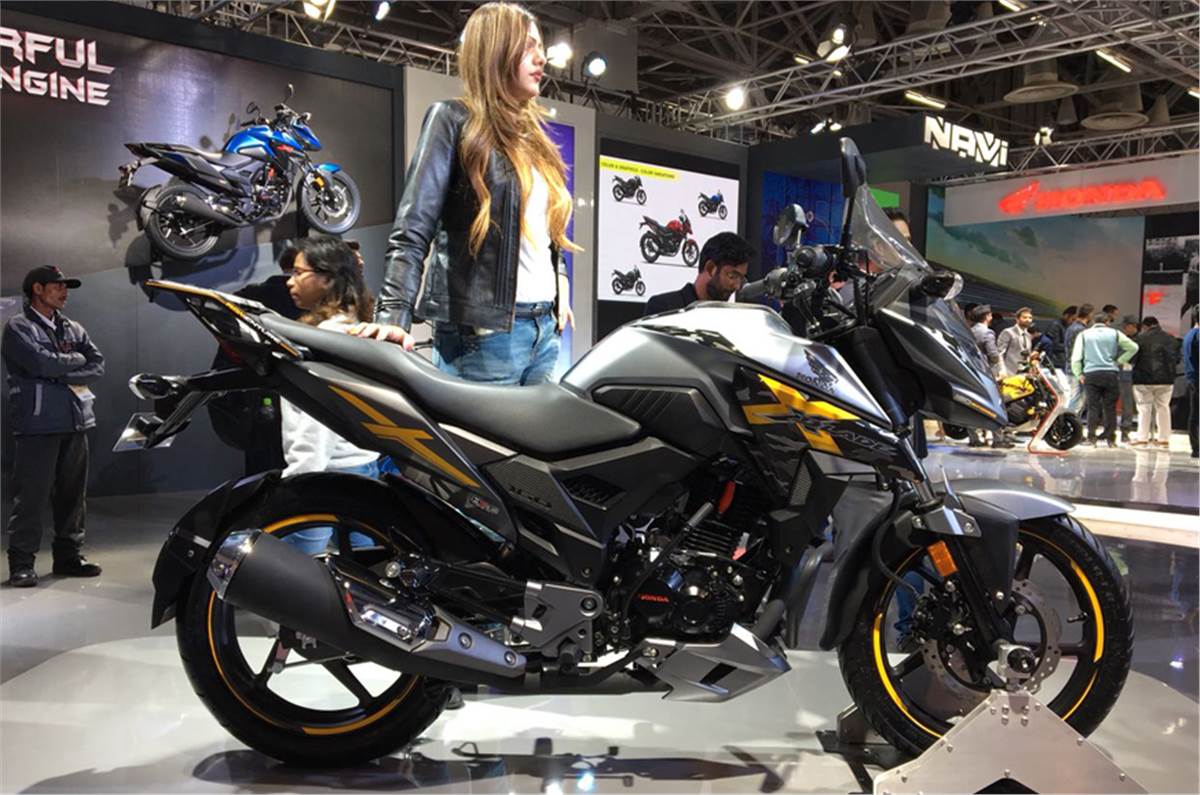 Auto Expo 2018 Honda X Blade Adventure Bike Showcased Is A Kit For The