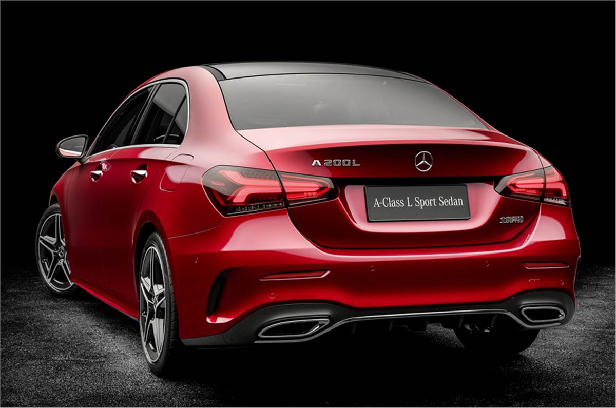 All New Mercedes A Class Sedan Could Be India Bound Autocar India