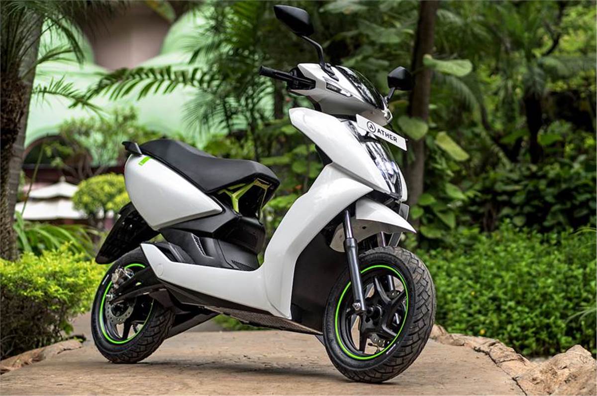 Ather electric scooter deliveries to begin from September 10 Autocar