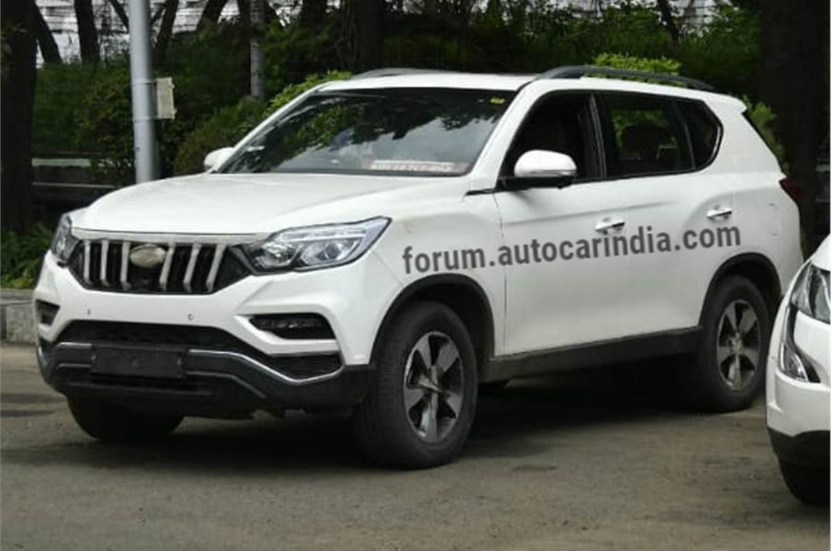 New Mahindra Y400 Xuv700 Rexton Suv Likely To Launch On October 9 18 Autocar India