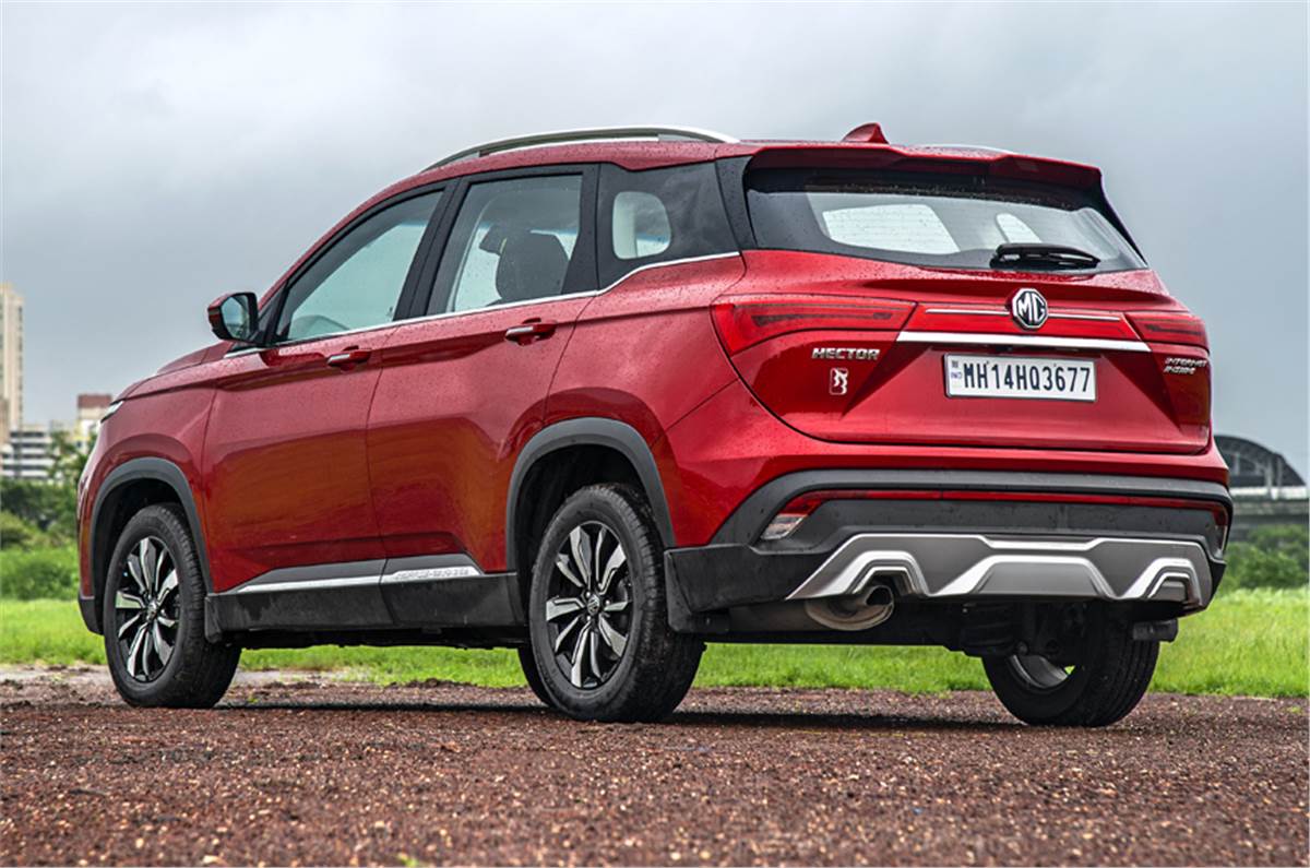 MG Hector petrolautomatic review, test drive Autocar India