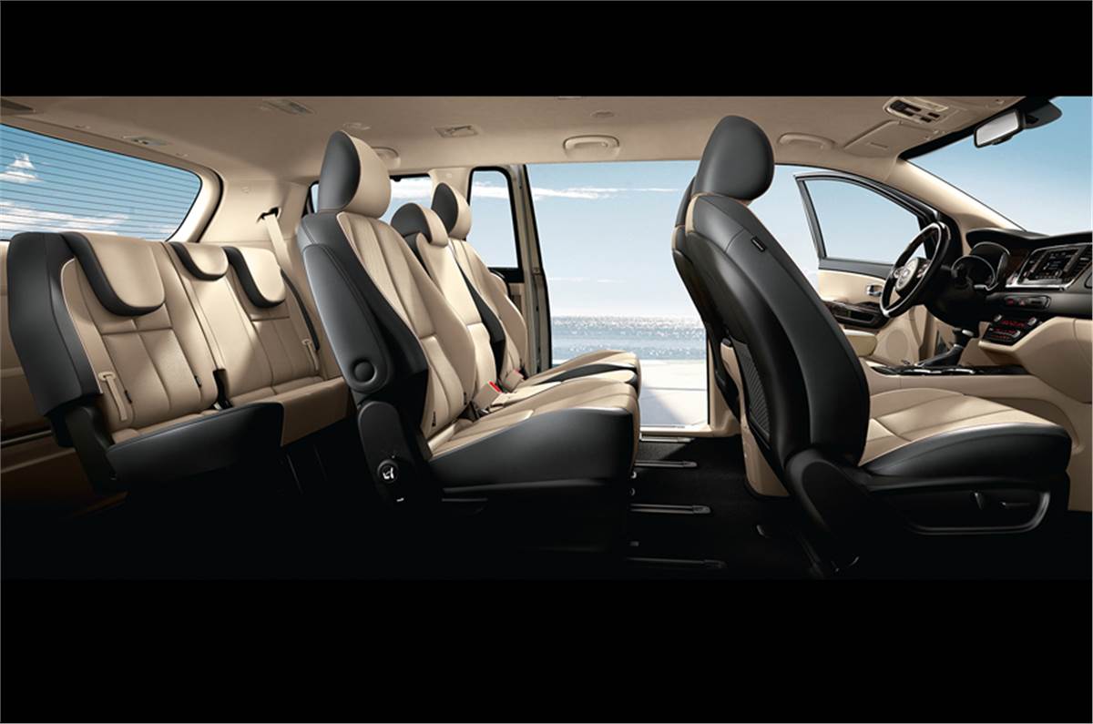 India Spec Kia Carnival Mpv To Get Multiple Seating Configurations Launch At Auto Expo Autocar India