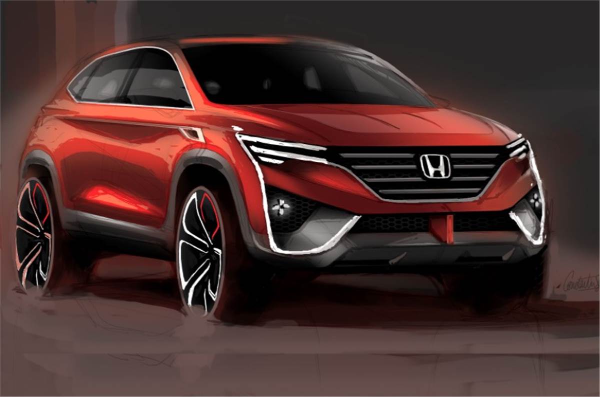 All New Honda Hr V Suv Reveal In May 21 Autocar India