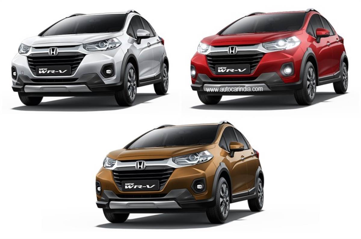 Honda Wr V Facelift Price Variants Explained Autocar India