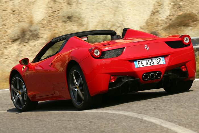 Ferrari 458 spider review, test drive