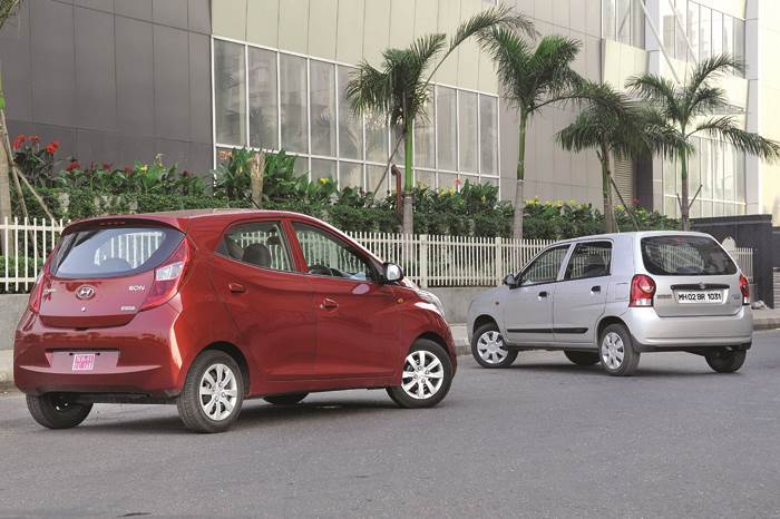 Hyundai Eon vs Maruti Alto