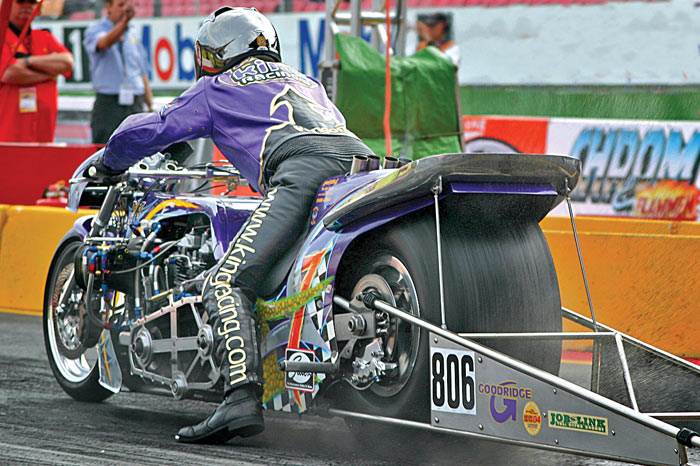 Gulf Top Fuel Drag Bike