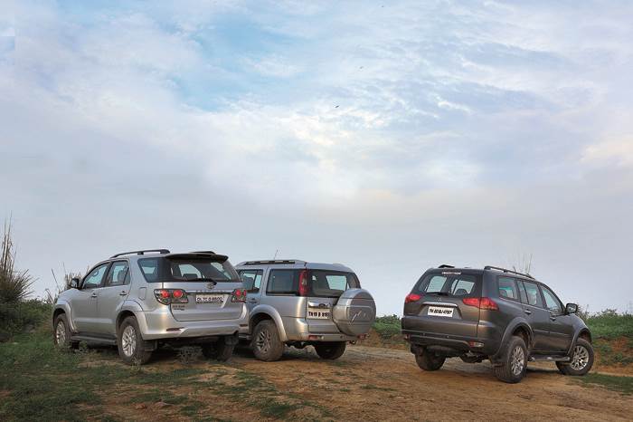 Pajero Sport vs Fortuner vs Endeavour