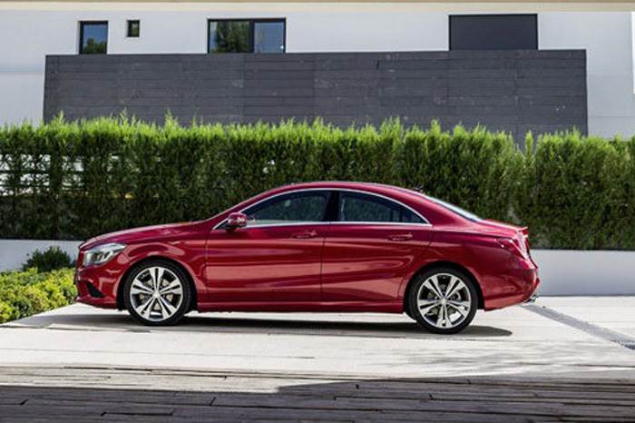 Mercedes CLA compact saloon revealed
