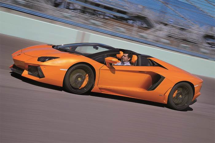 Lamborghini Aventador Roadster review, test drive