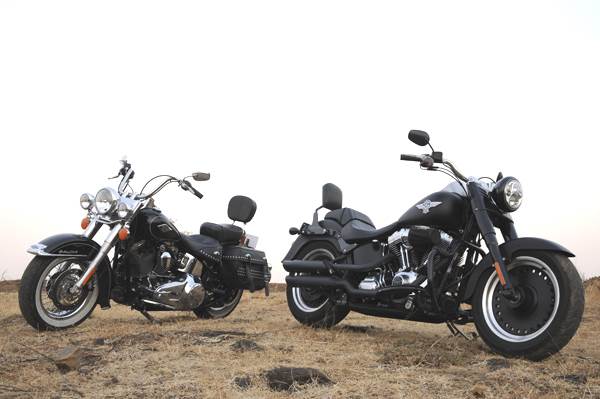 Harley-Davidson Fat Boy Special, Heritage Softail Classic, test ride, review