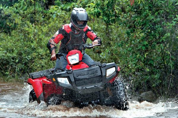 Polaris Sportsman 500 HO, RZR 800 ATV review